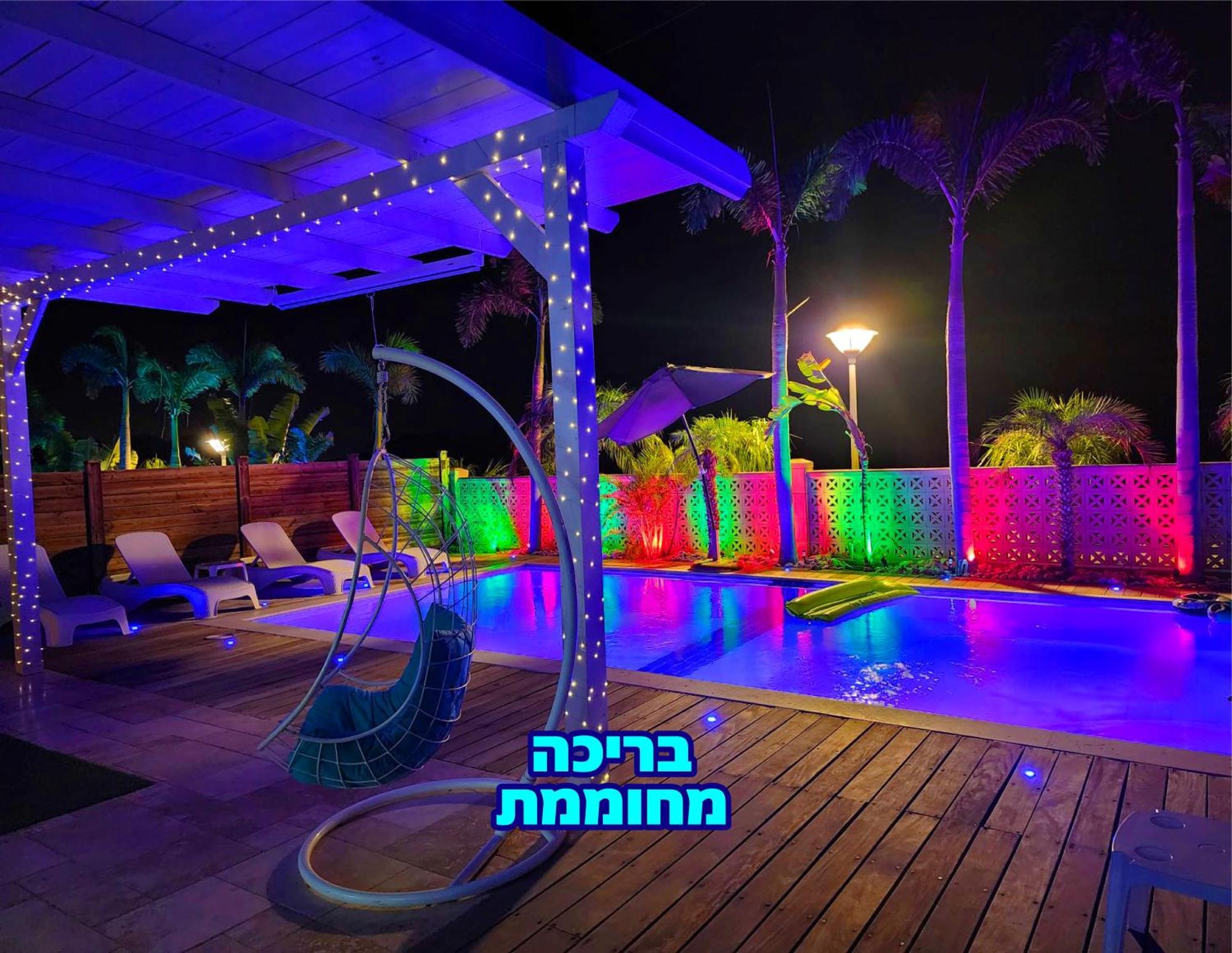 Villa Mountains Eilat וילה הרים אילת - בריכה מחוממת Exteriör bild